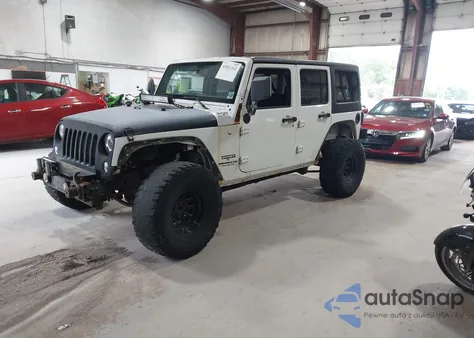 2015 Jeep Wrangler Unlimited Sport from USA, damaged, VIN 1C4BJWDG5FL768564